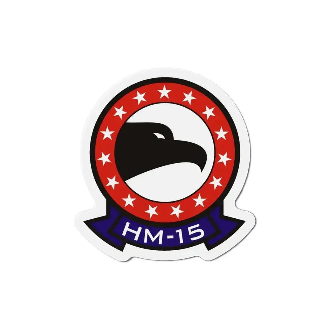 HM 15 Helicopter Mine Countermeasures Squadron 15 (U.S. Navy) Refrigerator Magnet - The Sticker Space