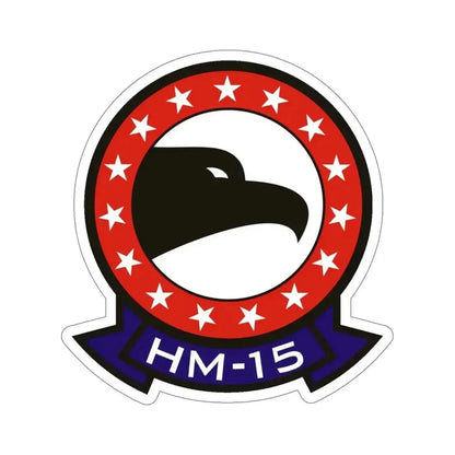 HM 15 Helicopter Mine Countermeasures Squadron 15 (U.S. Navy) STICKER Vinyl Die-Cut Decal - The Sticker Space
