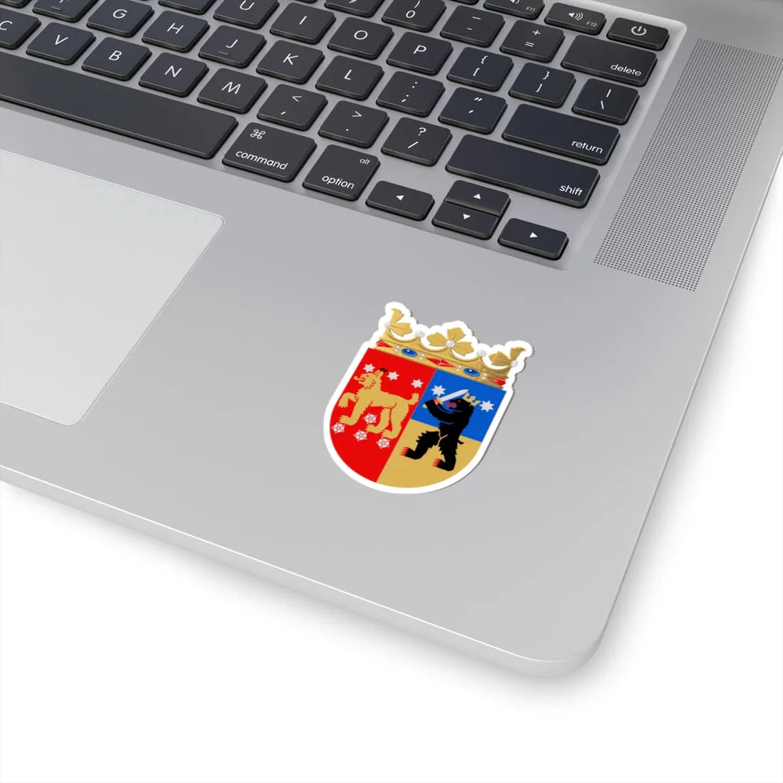 Hämeen lääni.vaakuna (Finland) (Coat of Arms) STICKER Vinyl Kiss-Cut Decal - The Sticker Space