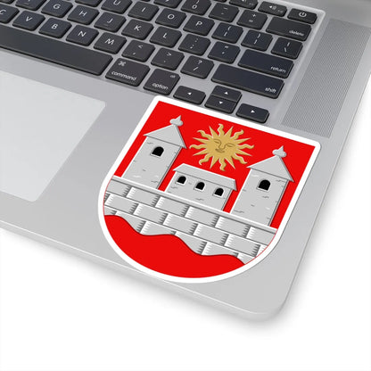 Hämeenlinna.vaakuna (Finland) (Coat of Arms) STICKER Vinyl Kiss-Cut Decal - The Sticker Space