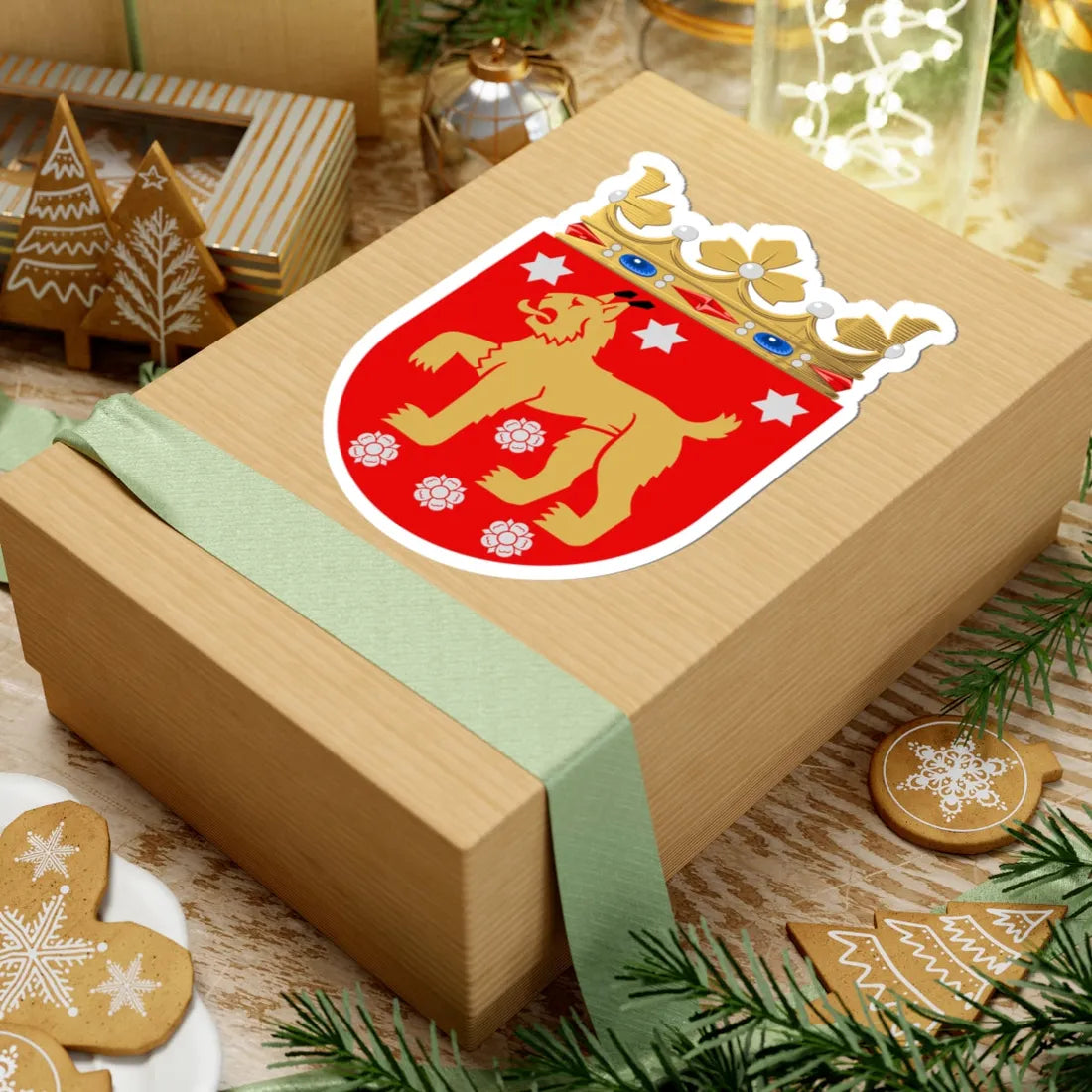 Häme.vaakuna (Finland) (Coat of Arms) STICKER Vinyl Kiss-Cut Decal - The Sticker Space