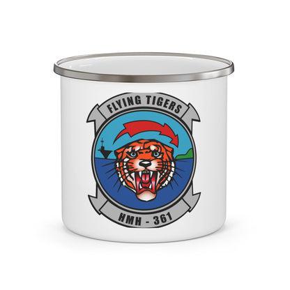 HMH 361 (USMC) Enamel Mug-12oz-The Sticker Space