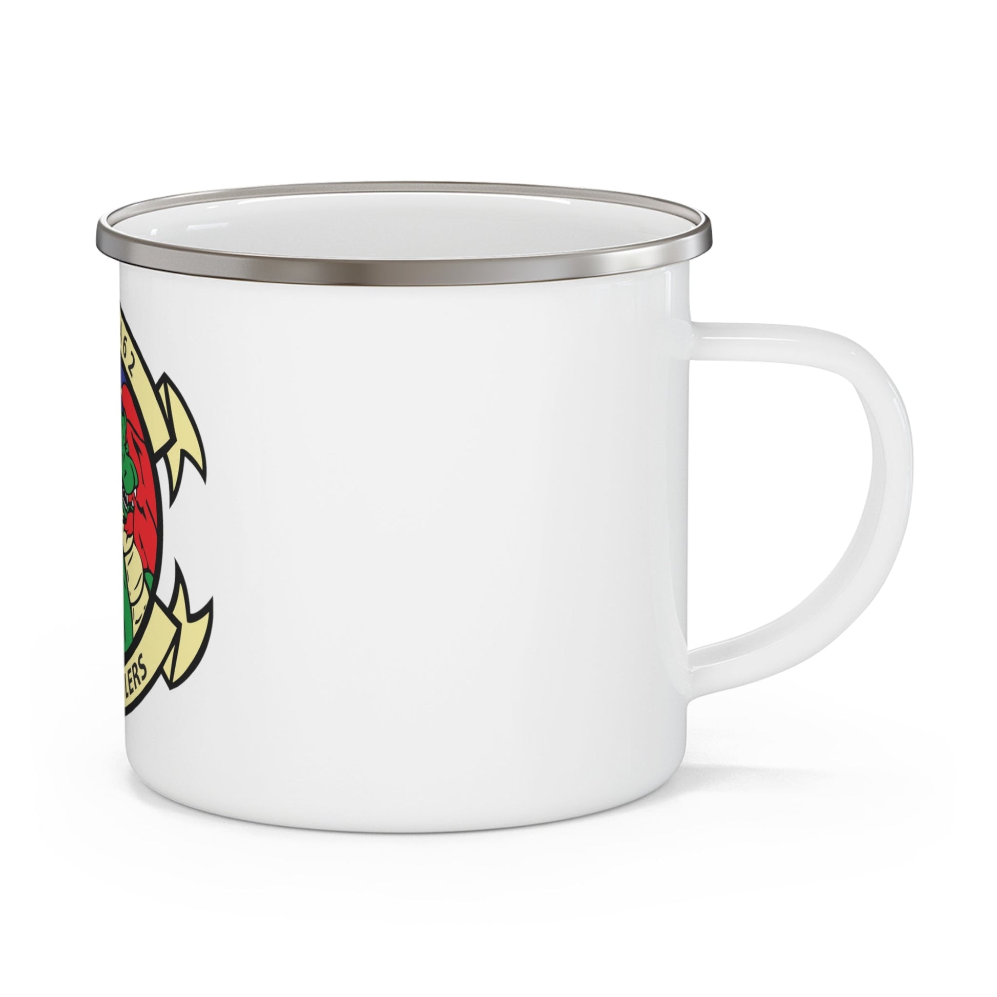 HMH 462 Heavy Haulers (USMC) Enamel Mug-12oz-The Sticker Space