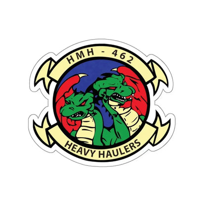HMH 462 Heavy Haulers (USMC) STICKER Vinyl Kiss-Cut Decal 6 Inch White - The Sticker Space