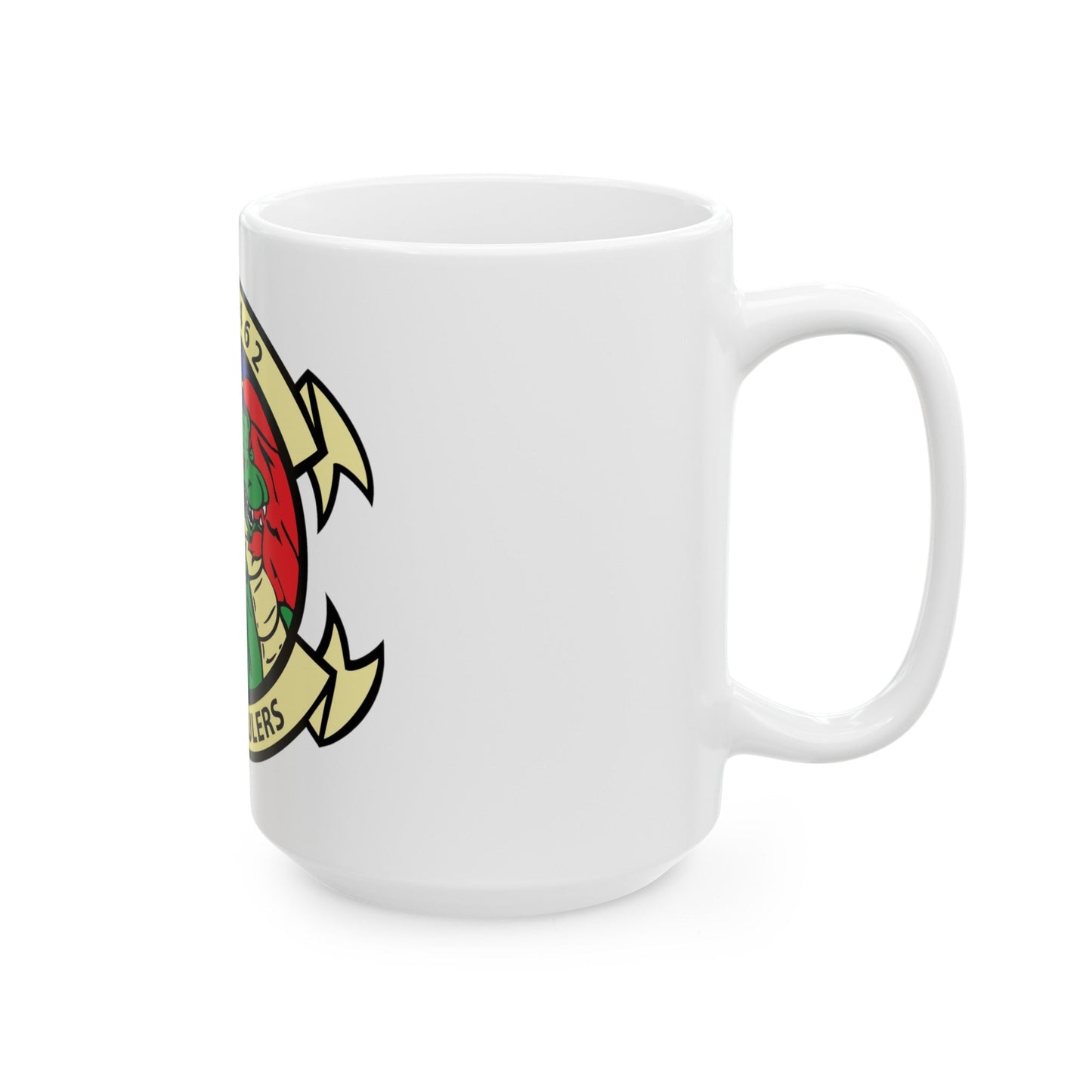 HMH 462 Heavy Haulers (USMC) White Coffee Mug-The Sticker Space