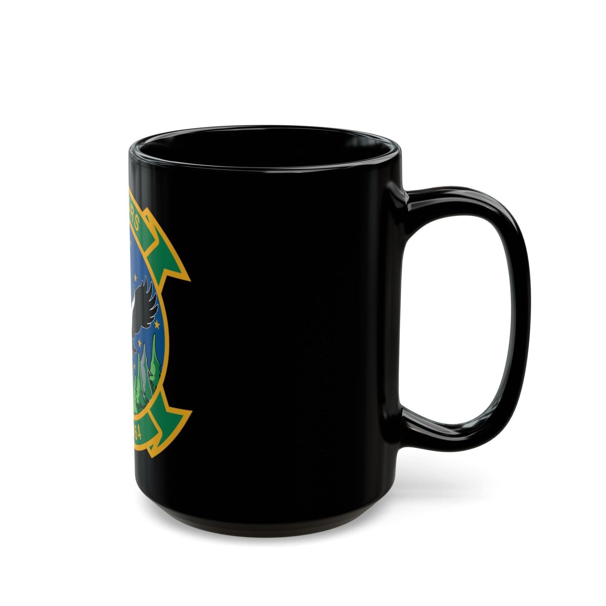 HMH 464 Condors (USMC) Black Coffee Mug-The Sticker Space