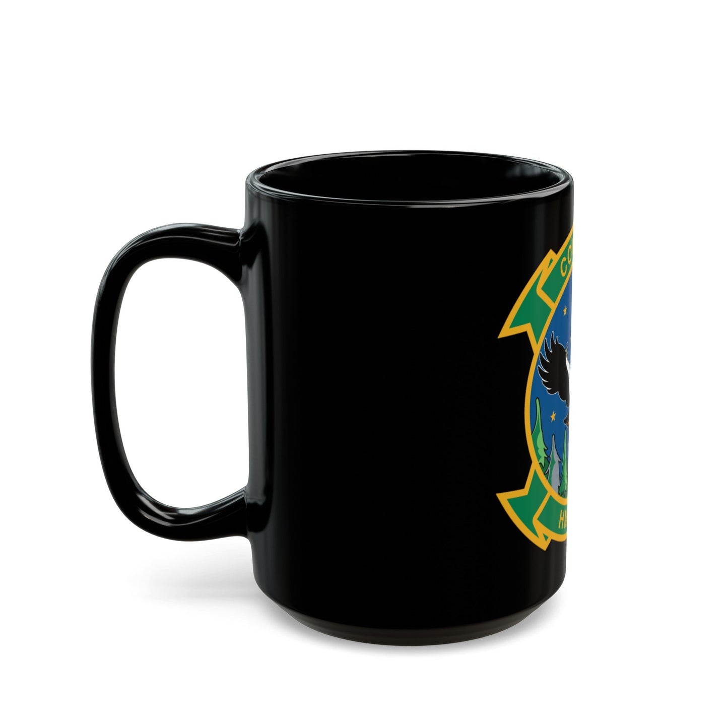 HMH 464 Condors (USMC) Black Coffee Mug-The Sticker Space