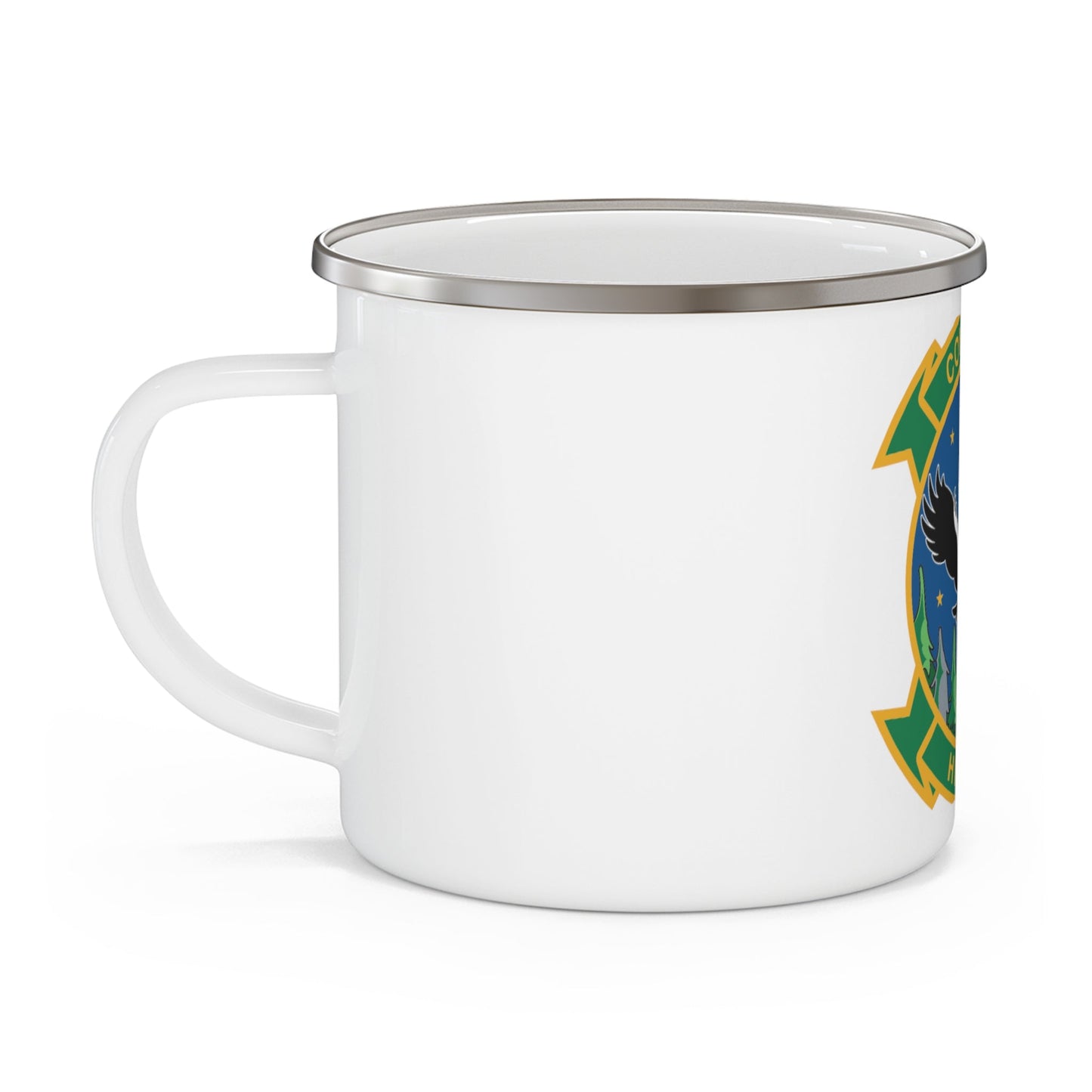 HMH 464 Condors (USMC) Enamel Mug-12oz-The Sticker Space