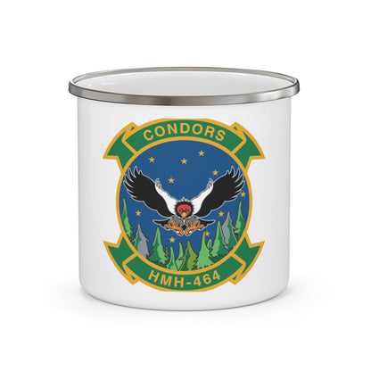 HMH 464 Condors (USMC) Enamel Mug-12oz-The Sticker Space