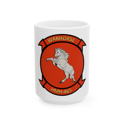 HMH 465 (USMC) White Coffee Mug-15oz-The Sticker Space