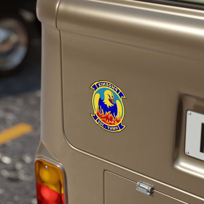 HMHT 302 (USMC) REVERSE PRINT Transparent STICKER-The Sticker Space