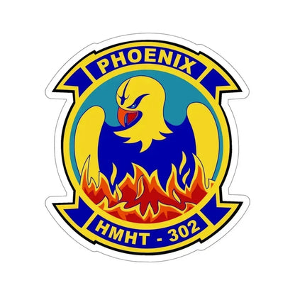 HMHT 302 (USMC) STICKER Vinyl Die-Cut Decal 5 Inch - The Sticker Space