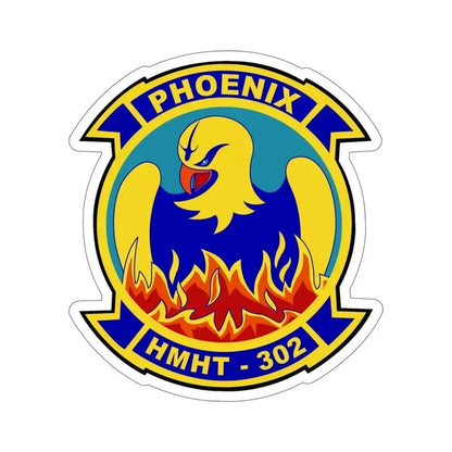 HMHT 302 (USMC) STICKER Vinyl Die-Cut Decal 6 Inch - The Sticker Space