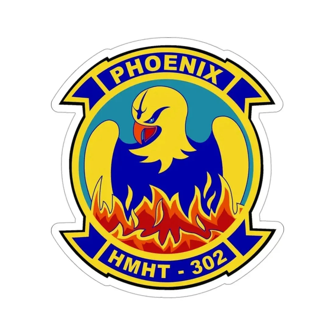 HMHT 302 (USMC) STICKER Vinyl Die-Cut Decal - The Sticker Space