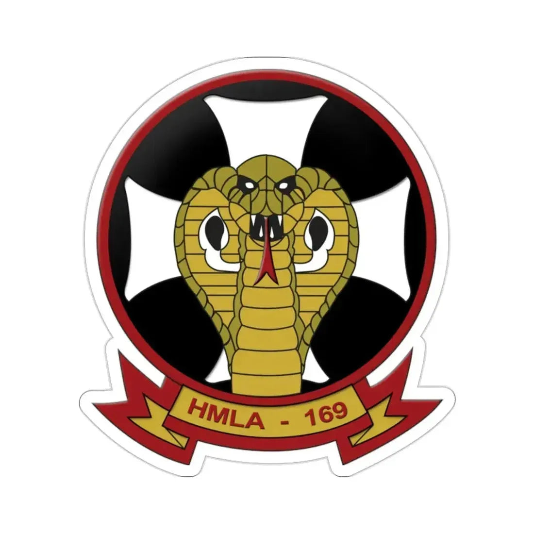 HMLA 169 Vipers (USMC) STICKER Vinyl Die-Cut Decal - The Sticker Space