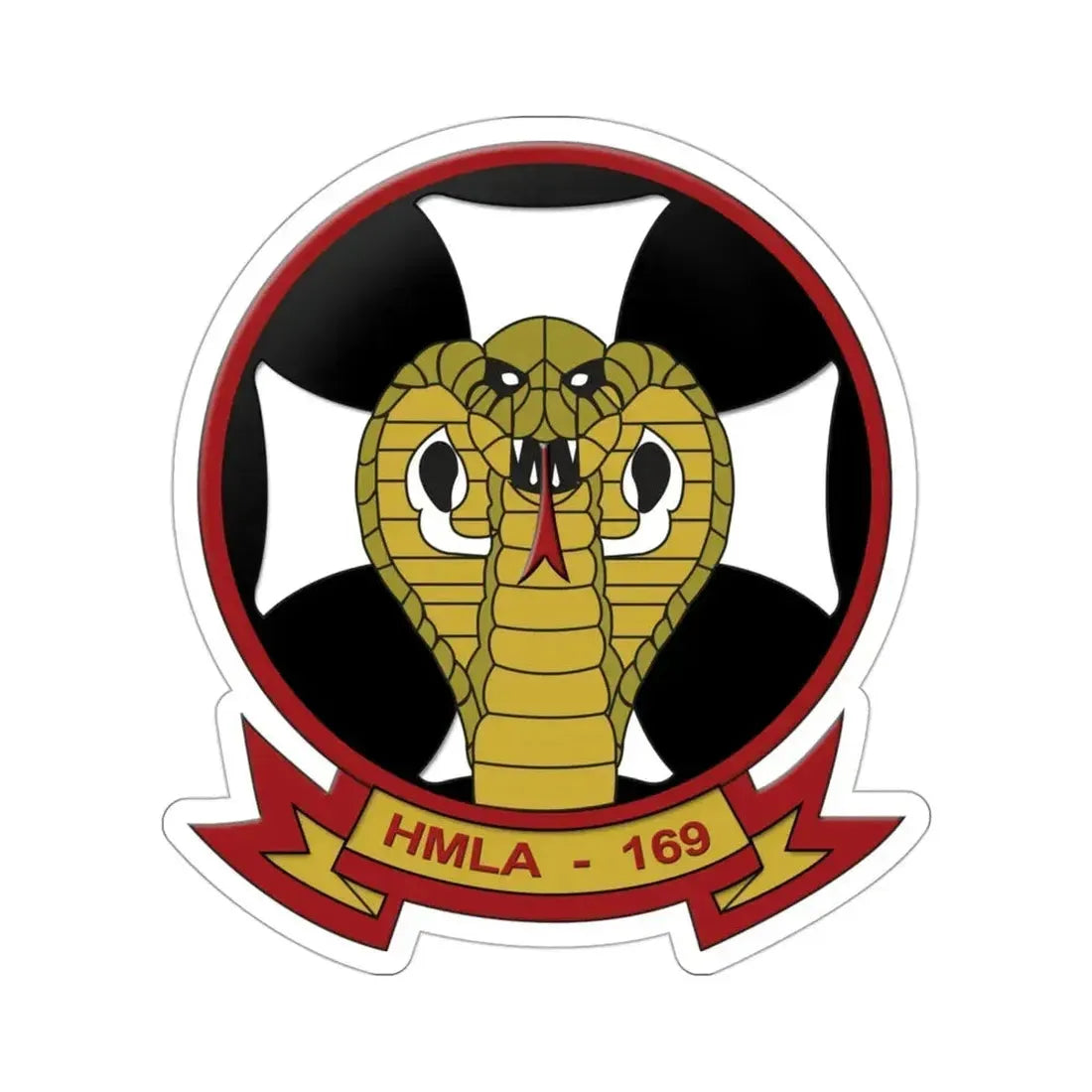 HMLA 169 Vipers (USMC) STICKER Vinyl Die-Cut Decal - The Sticker Space