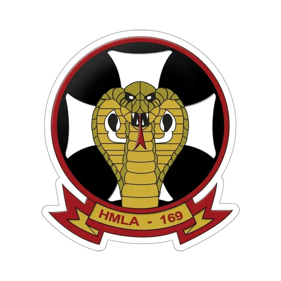 HMLA 169 Vipers (USMC) STICKER Vinyl Die-Cut Decal - The Sticker Space