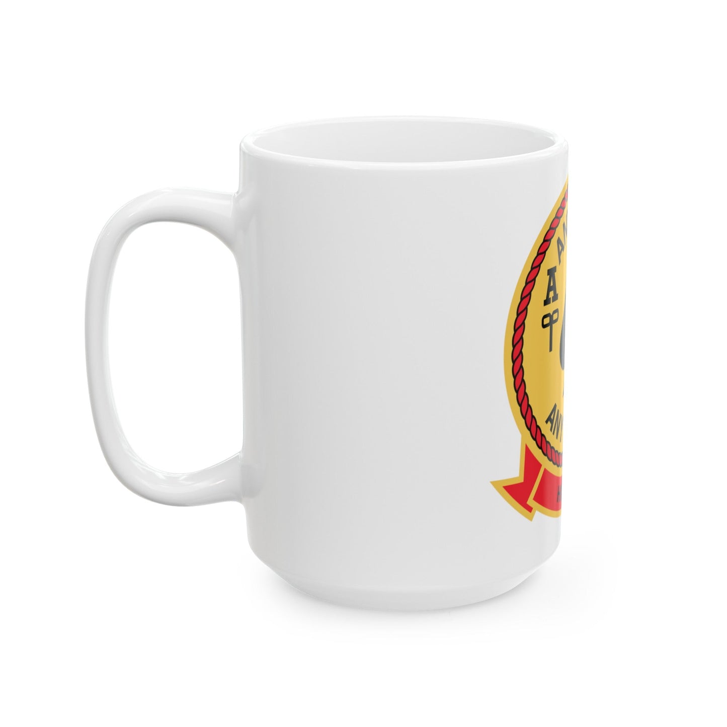 HMLA 267 Any Time Any Where (USMC) White Coffee Mug-The Sticker Space