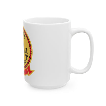 HMLA 267 Any Time Any Where (USMC) White Coffee Mug-The Sticker Space