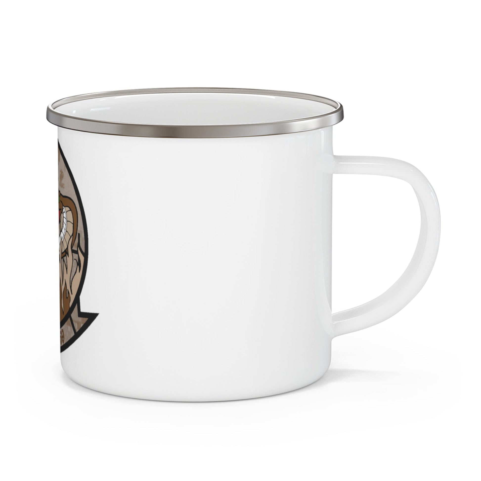 HMLA 269 Desert (USMC) Enamel Mug-12oz-The Sticker Space