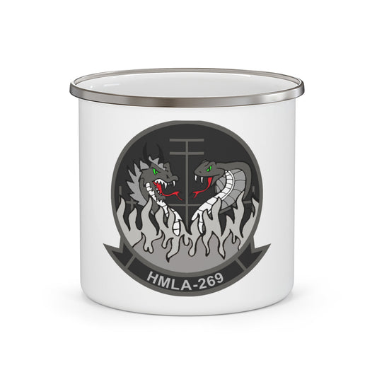 HMLA 269 (USMC) Enamel Mug-12oz-The Sticker Space