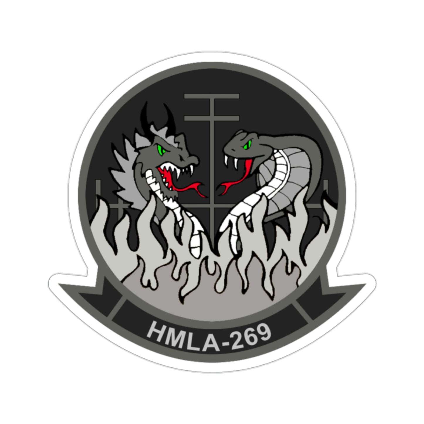 HMLA 269 (USMC) STICKER Vinyl Die-Cut Decal-2 Inch-The Sticker Space