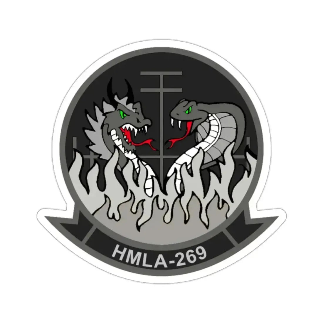 HMLA 269 (USMC) STICKER Vinyl Die-Cut Decal 2 Inch - The Sticker Space
