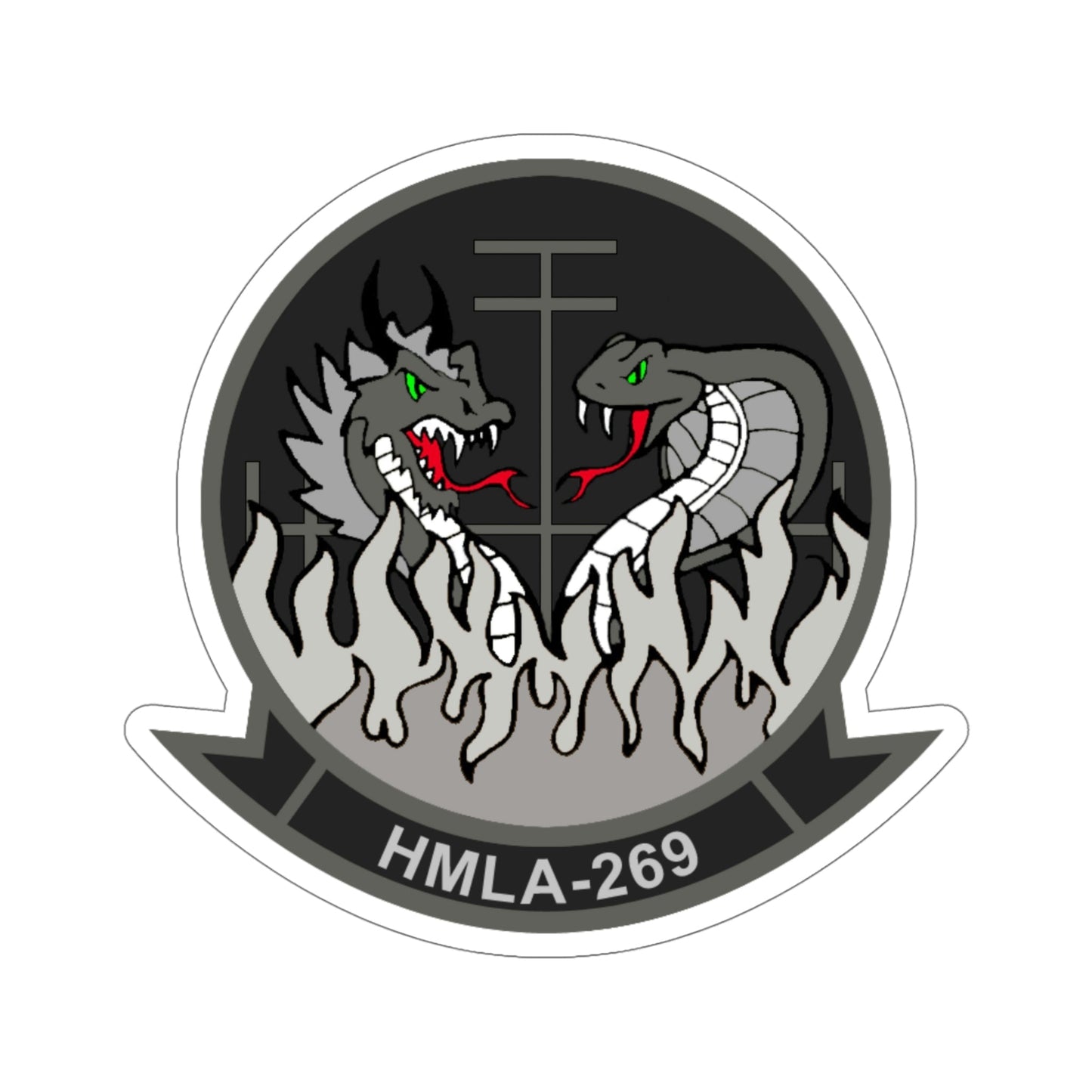 HMLA 269 (USMC) STICKER Vinyl Die-Cut Decal-5 Inch-The Sticker Space