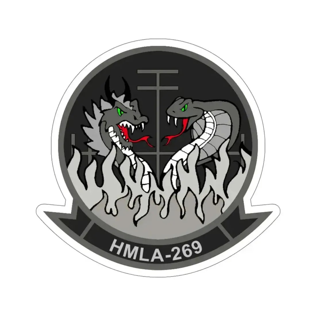 HMLA 269 (USMC) STICKER Vinyl Die-Cut Decal 6 Inch - The Sticker Space