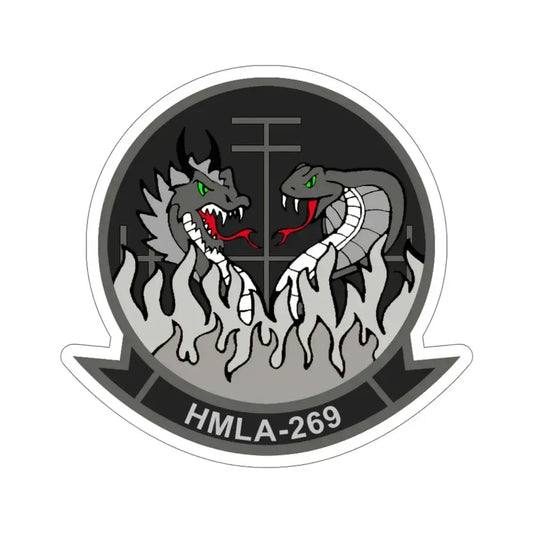 HMLA 269 (USMC) STICKER Vinyl Die-Cut Decal 6 Inch - The Sticker Space