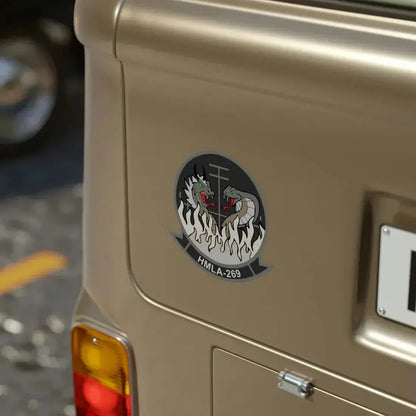 HMLA 269 (USMC) Transparent STICKER Die-Cut Vinyl Decal - The Sticker Space