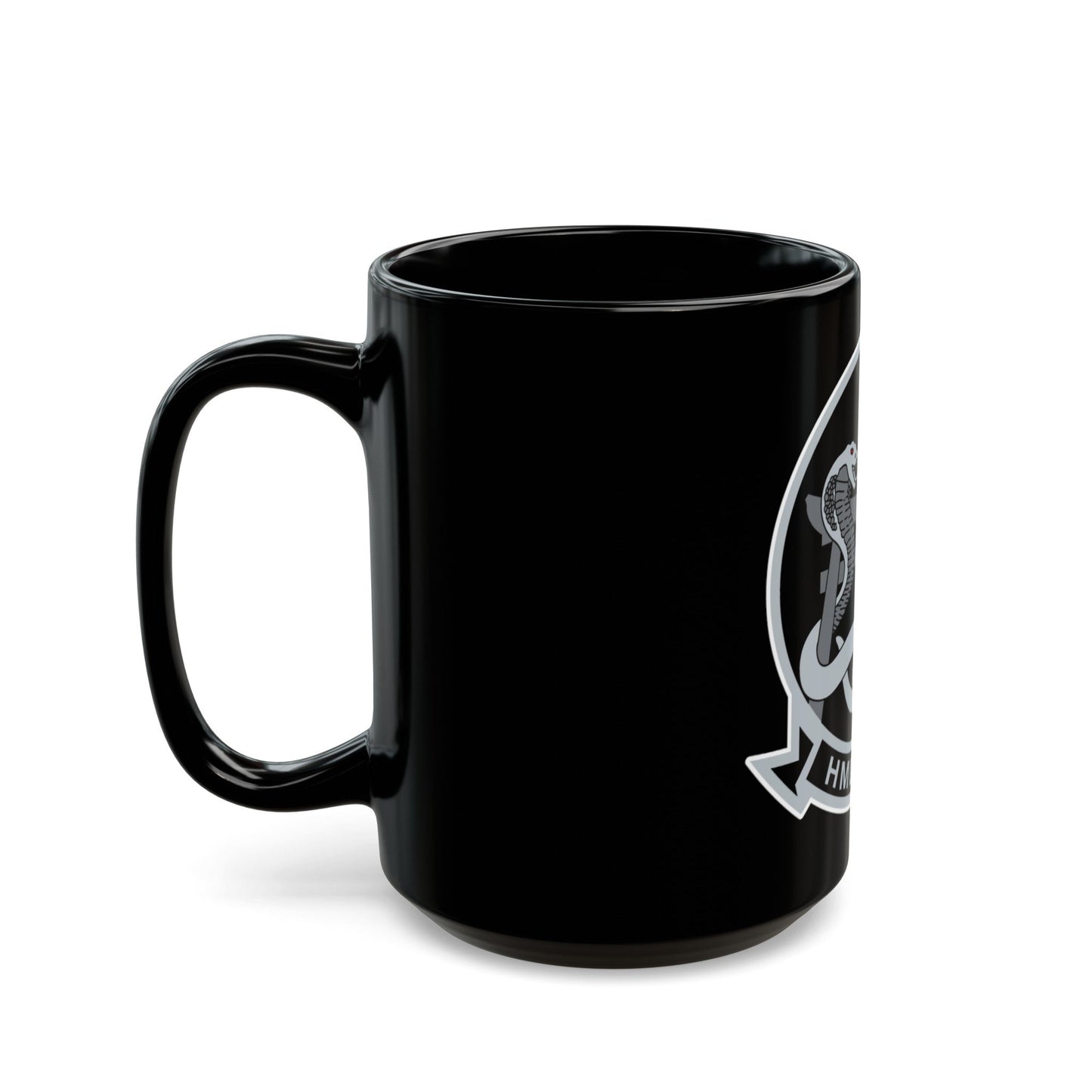 HMLA 369 (USMC) Black Coffee Mug-The Sticker Space