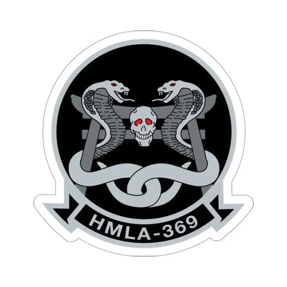 HMLA 369 (USMC) STICKER Vinyl Die-Cut Decal 3 Inch - The Sticker Space