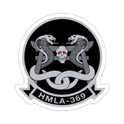 HMLA 369 (USMC) STICKER Vinyl Die-Cut Decal 4 Inch - The Sticker Space
