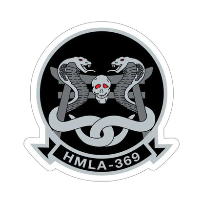 HMLA 369 (USMC) STICKER Vinyl Die-Cut Decal 6 Inch - The Sticker Space