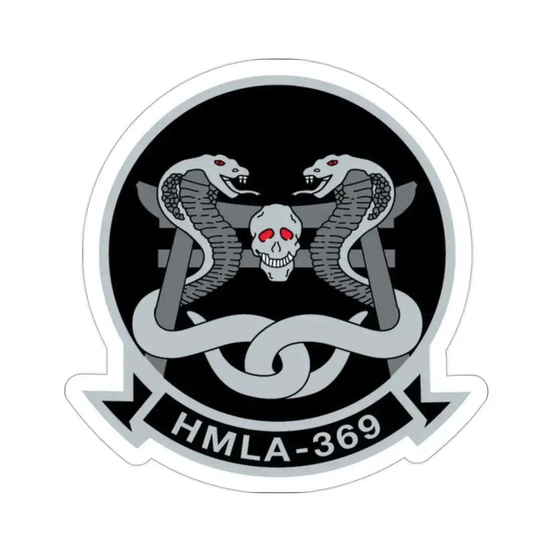 HMLA 369 (USMC) STICKER Vinyl Die-Cut Decal - The Sticker Space
