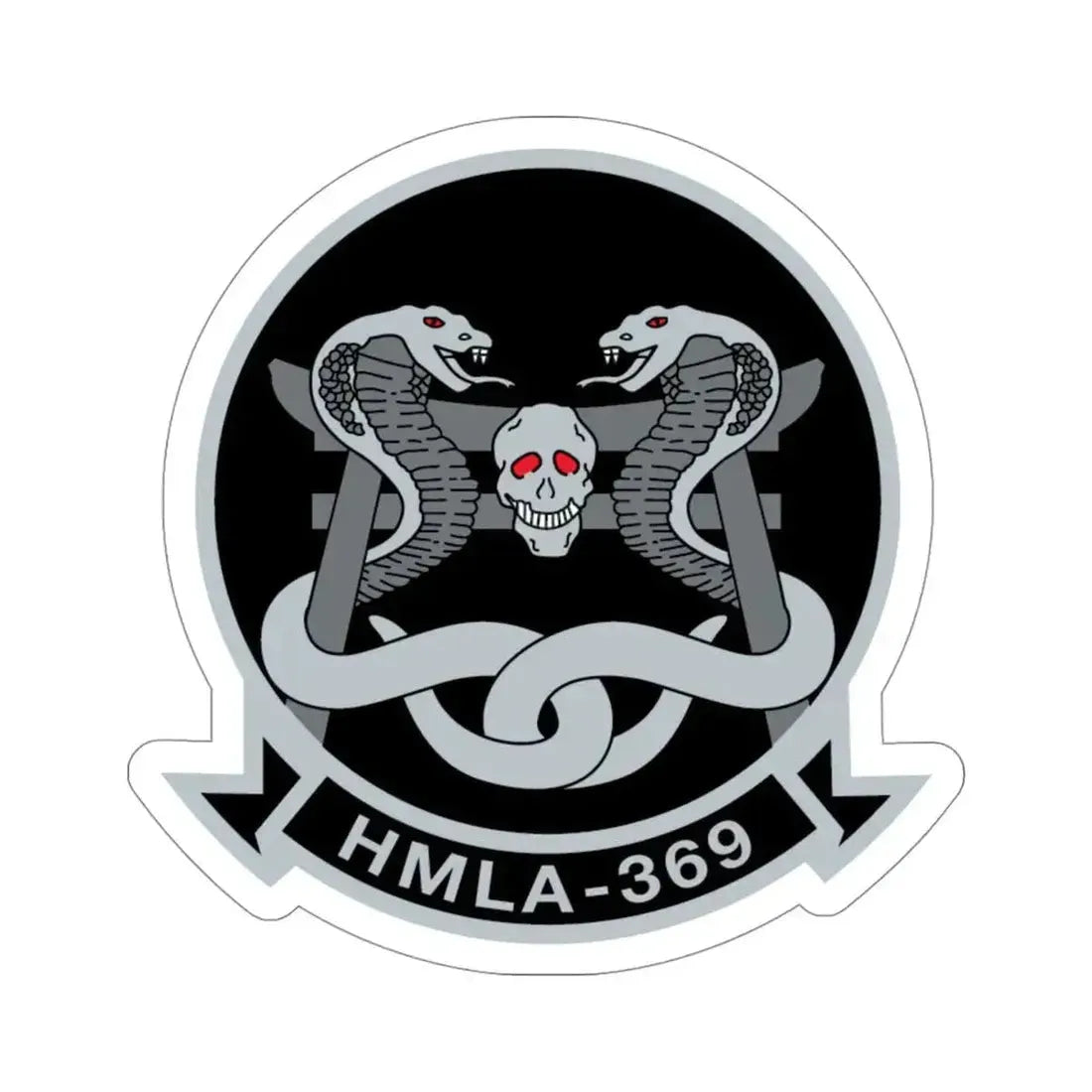 HMLA 369 (USMC) STICKER Vinyl Die-Cut Decal - The Sticker Space