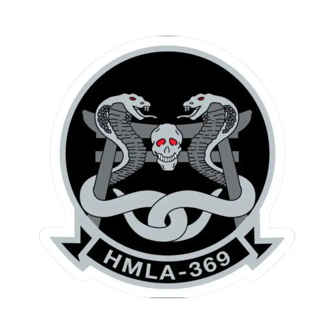HMLA 369 (USMC) STICKER Vinyl Kiss-Cut Decal - The Sticker Space