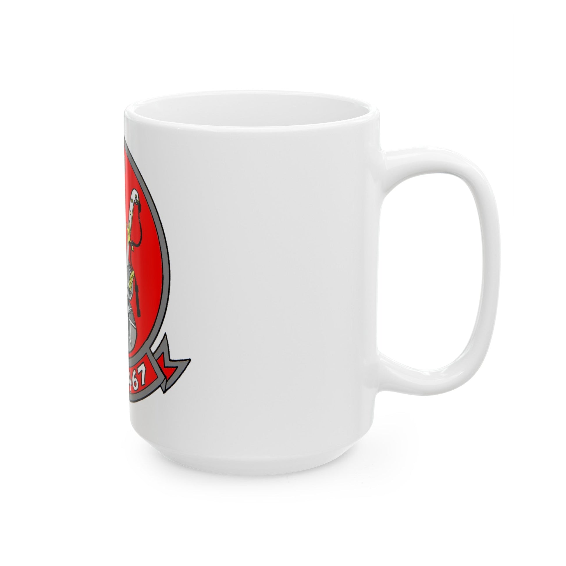 HMLA 467 (USMC) White Coffee Mug-The Sticker Space