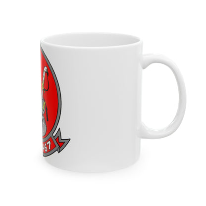 HMLA 467 (USMC) White Coffee Mug-The Sticker Space