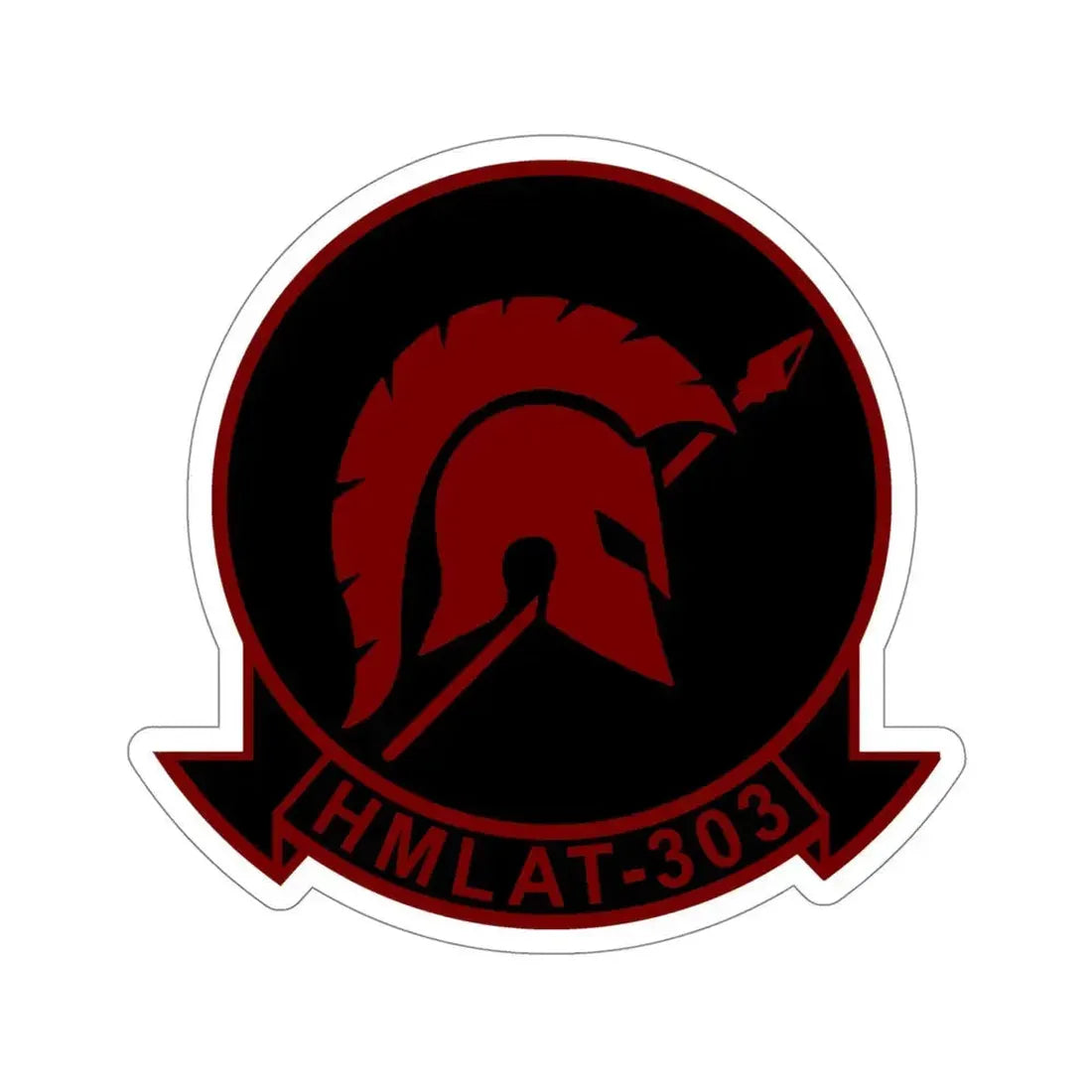 HMLAT 303 Atlas (USMC) STICKER Vinyl Die-Cut Decal 5 Inch - The Sticker Space