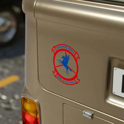 HMM 161 (USMC) Transparent STICKER Die-Cut Vinyl Decal - The Sticker Space