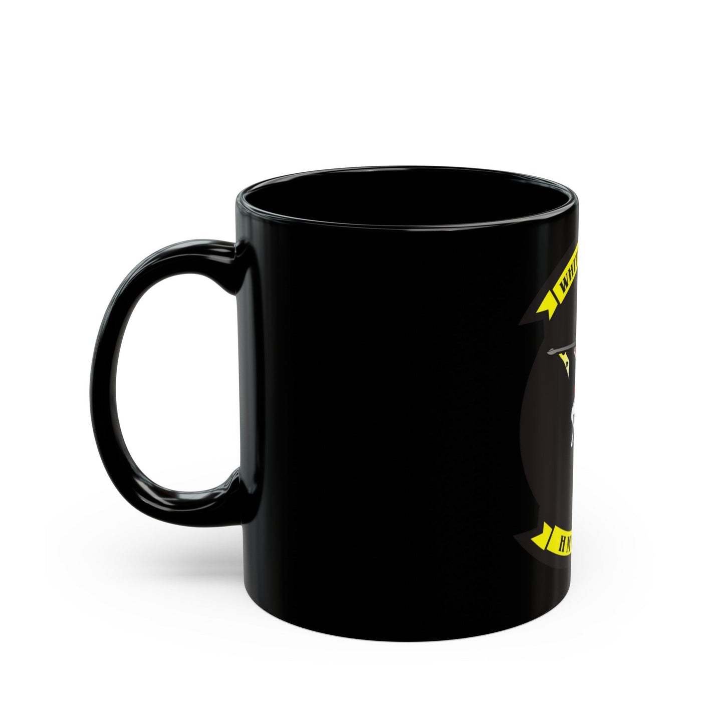 HMM 165 (USMC) Black Coffee Mug-The Sticker Space