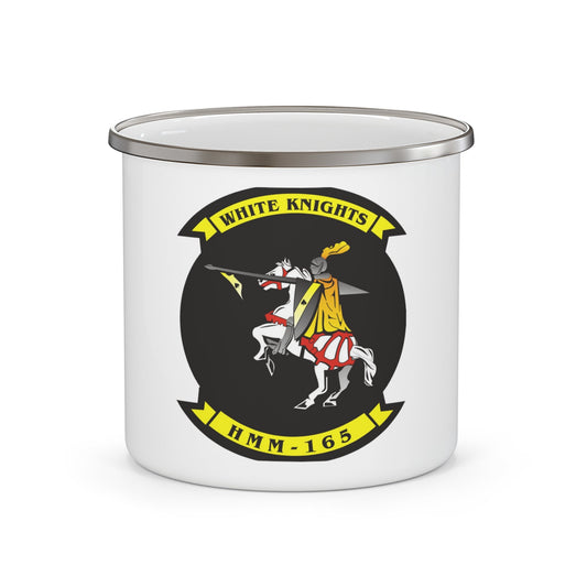 HMM 165 (USMC) Enamel Mug-12oz-The Sticker Space