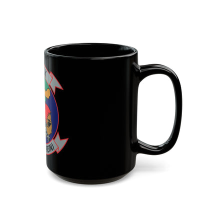 HMM 166 2 (USMC) Black Coffee Mug-The Sticker Space