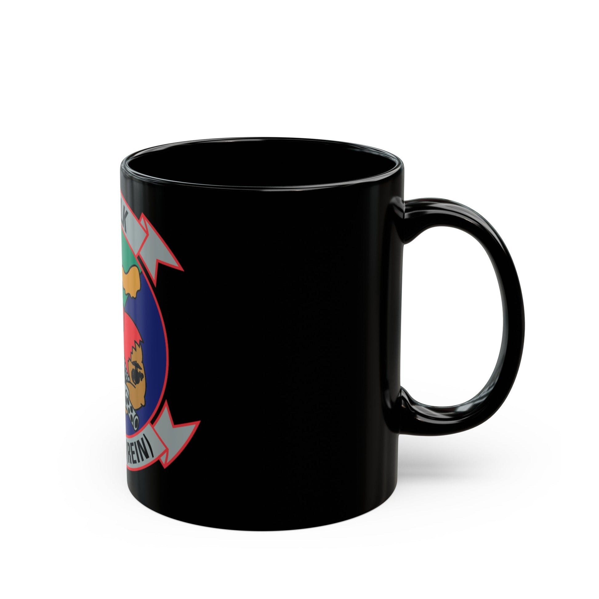 HMM 166 2 (USMC) Black Coffee Mug-The Sticker Space