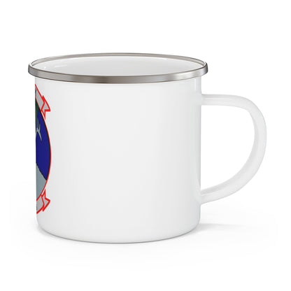 HMM 166 (USMC) Enamel Mug-12oz-The Sticker Space