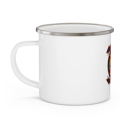 HMM 261 1 (USMC) Enamel Mug-12oz-The Sticker Space