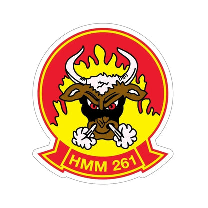 HMM 261 (USMC) STICKER Vinyl Die-Cut Decal - The Sticker Space