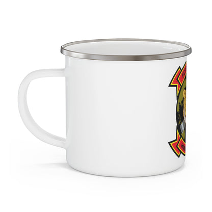 HMM 262 REIN (USMC) Enamel Mug-12oz-The Sticker Space